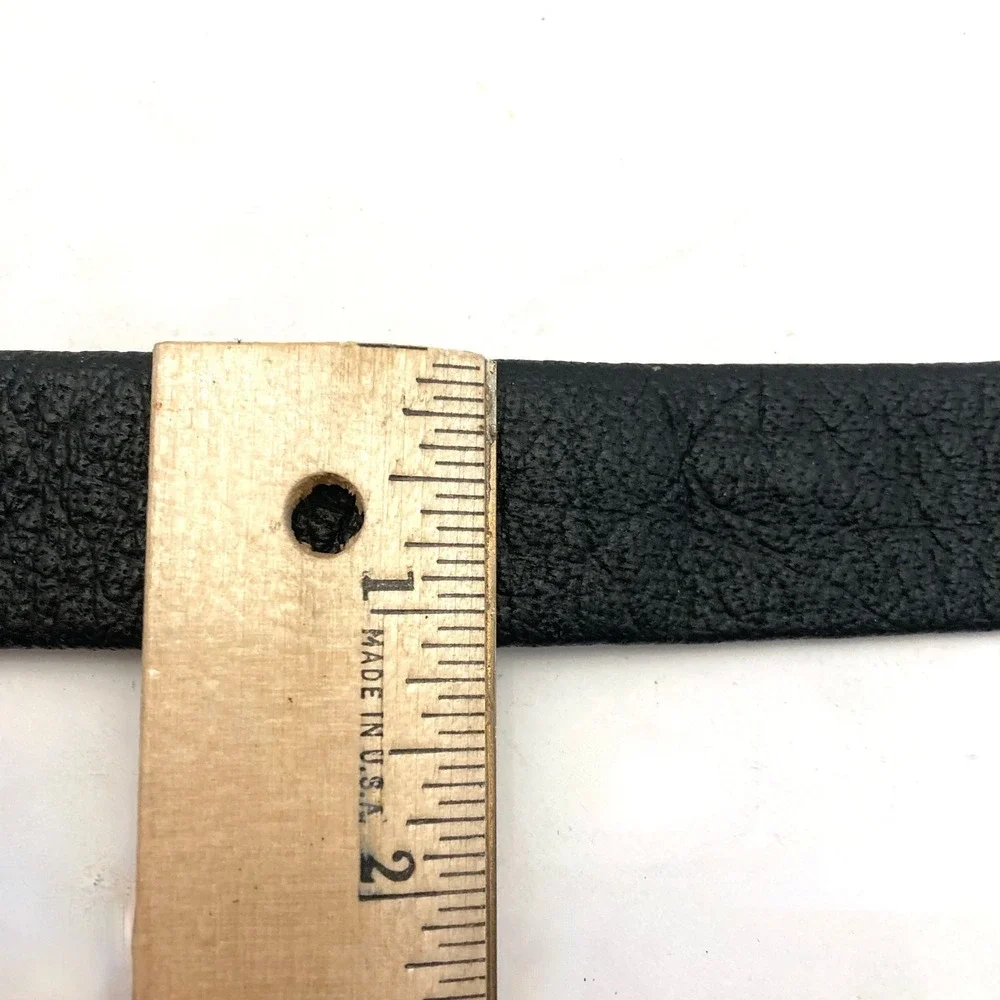 TipTop Elephant Leather Money Belt Zipper 3130 Mens Medium Holes at 30-34
